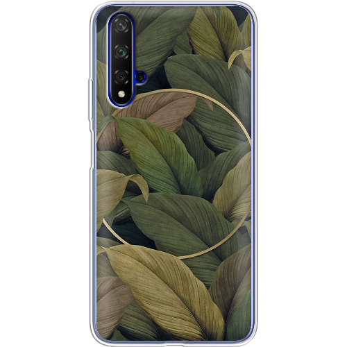 Чехол BoxFace Honor 20 Green Leaf