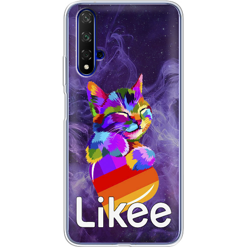 Чехол BoxFace Honor 20 Котик Likee