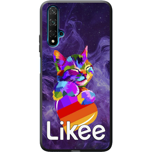 Чехол BoxFace Honor 20 Котик Likee