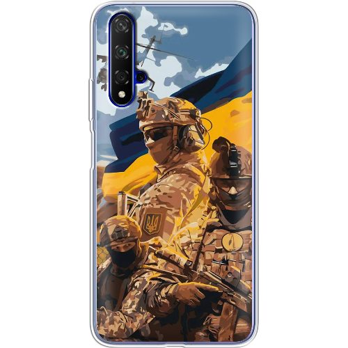 Чехол BoxFace Honor 20 Воїни ЗСУ