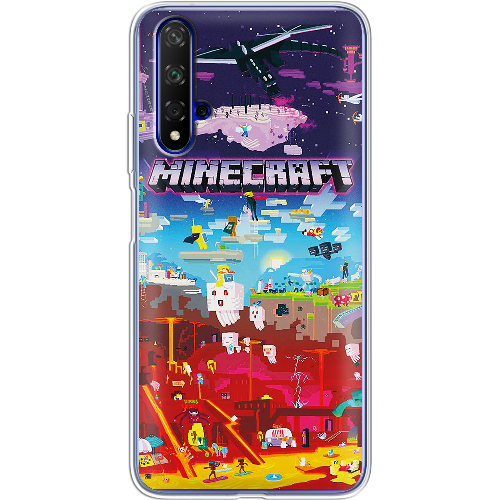 Чехол BoxFace Honor 20 Minecraft World Beyond