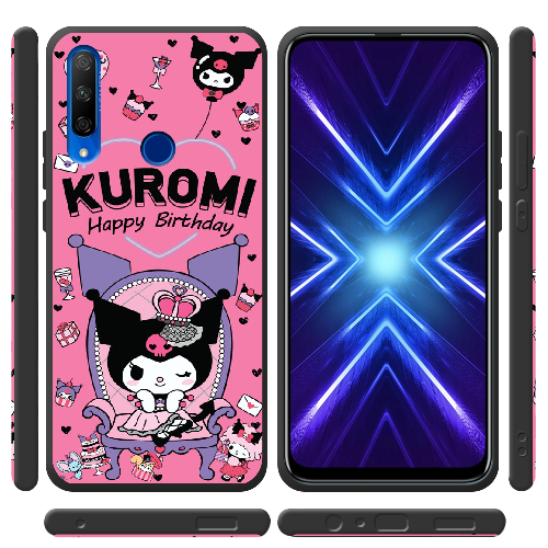 Чехол BoxFace Honor 9X День народження Kuromi