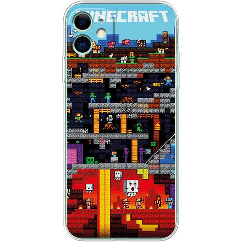 Чехол BoxFace iPhone 11 Minecraft Lode Runner