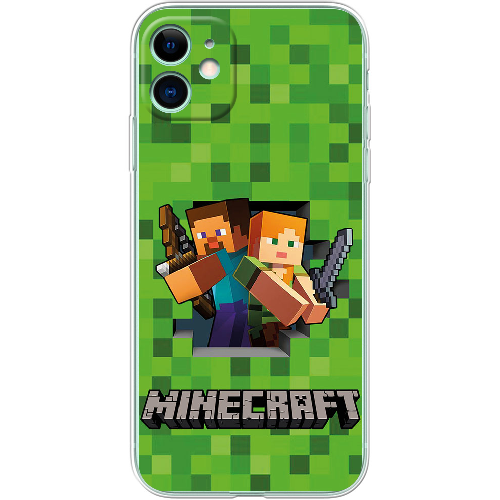 Чехлы для iPhone 7 Minecraft