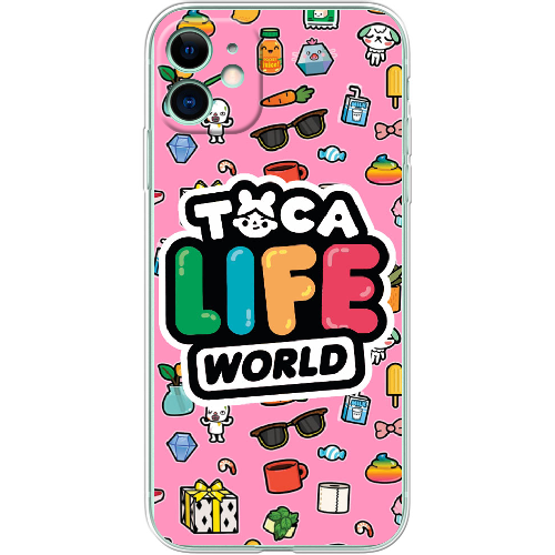 Чехол BoxFace iPhone 11 Toca Boca Life World