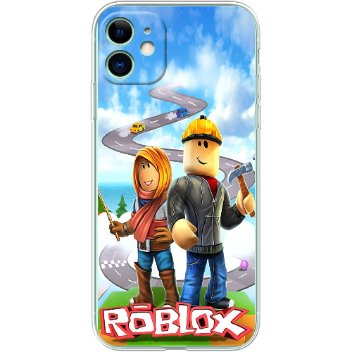 Чехол BoxFace iPhone 11 Roblox Білдерман