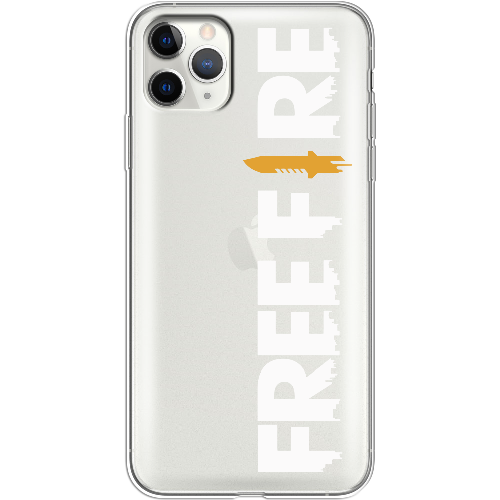 Чехол BoxFace iPhone 11 Pro Max Белый Free Fire