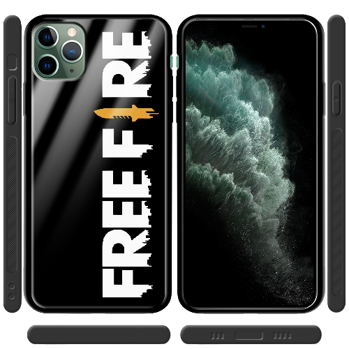Чехол BoxFace iPhone 11 Pro Max Белый Free Fire