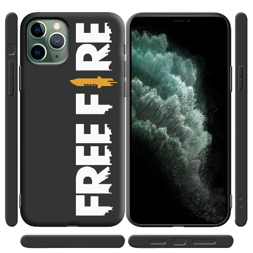 Чехол BoxFace iPhone 11 Pro Max Белый Free Fire