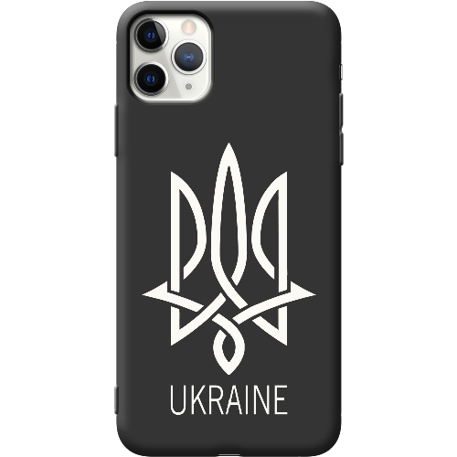 Чехол BoxFace iPhone 11 Pro Max Тризуб монограмма UKRAINE