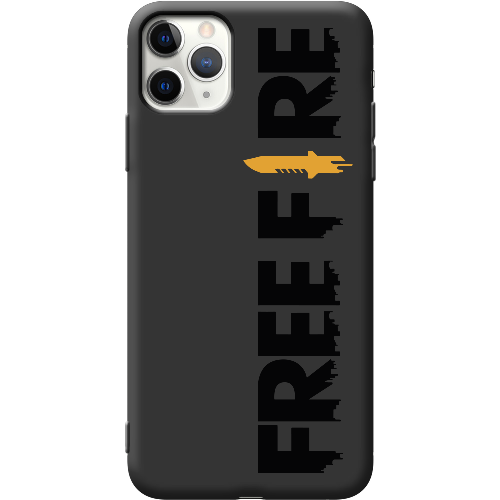 Чехол BoxFace iPhone 11 Pro Max Черный Free Fire