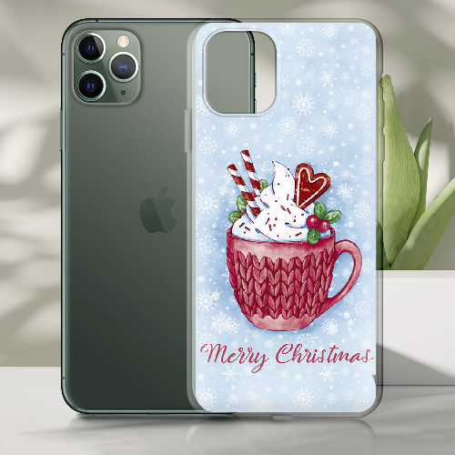 Чехол BoxFace iPhone 11 Pro Max Рождественское Какао