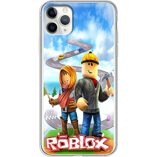 Чехол BoxFace iPhone 11 Pro Max Roblox Білдерман