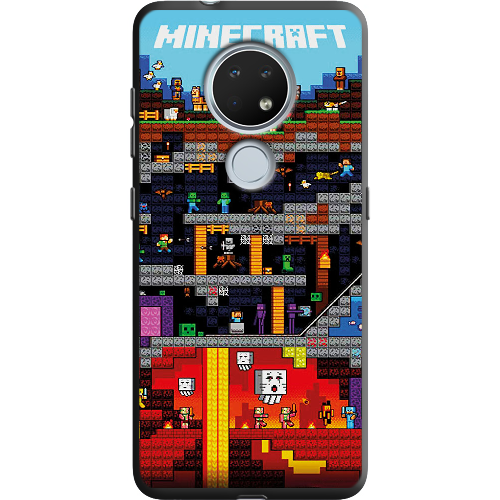 Чехол BoxFace Nokia 7.2 Minecraft Lode Runner