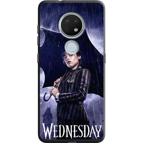 Чехол BoxFace Nokia 7.2 Wednesday Addams