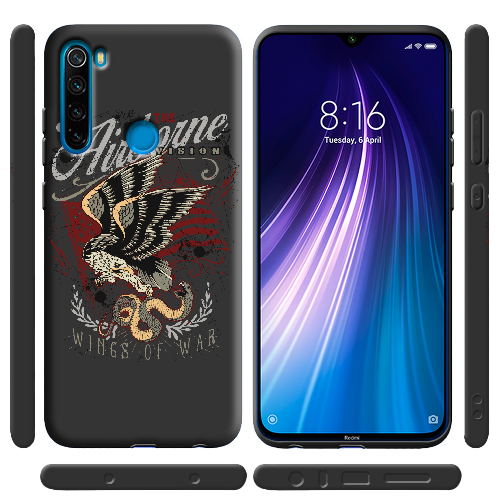 Чехол BoxFace Xiaomi Redmi Note 8 Wings of War