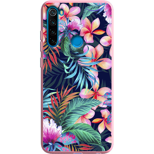 Чехол BoxFace Xiaomi Redmi Note 8 flowers in the tropics