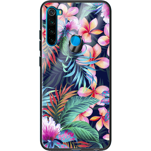 Чехол BoxFace Xiaomi Redmi Note 8 flowers in the tropics