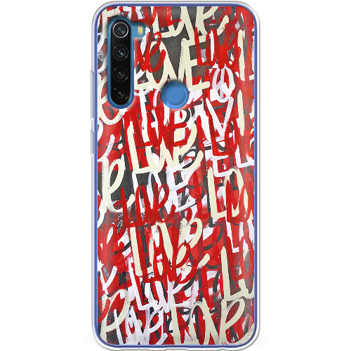 Чехол BoxFace Xiaomi Redmi Note 8 Love Graffiti