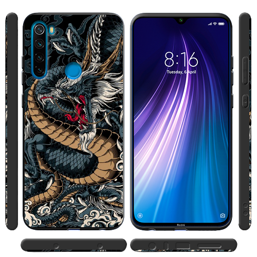 Чехол BoxFace Xiaomi Redmi Note 8 Dragon Ryujin