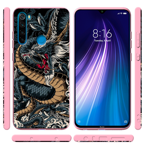 Чехол BoxFace Xiaomi Redmi Note 8 Dragon Ryujin