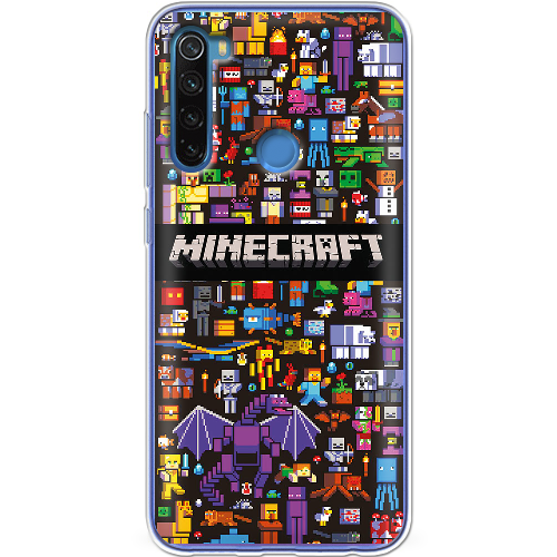 Чехол BoxFace Xiaomi Redmi Note 8 Minecraft Mobbery