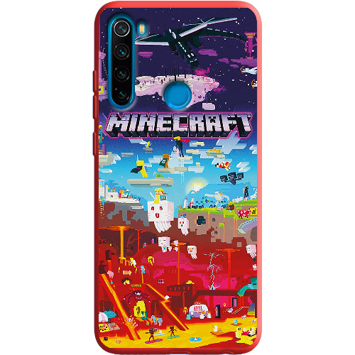 Чехол BoxFace Xiaomi Redmi Note 8 Minecraft World Beyond