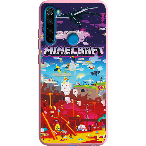 Чехол BoxFace Xiaomi Redmi Note 8 Minecraft World Beyond