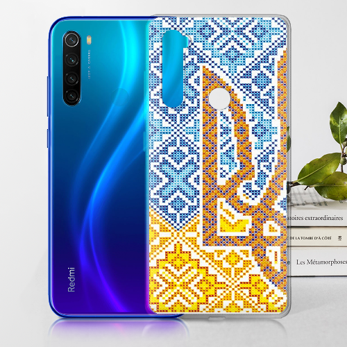 Чехол BoxFace Xiaomi Redmi Note 8 Тризуб Вишивка