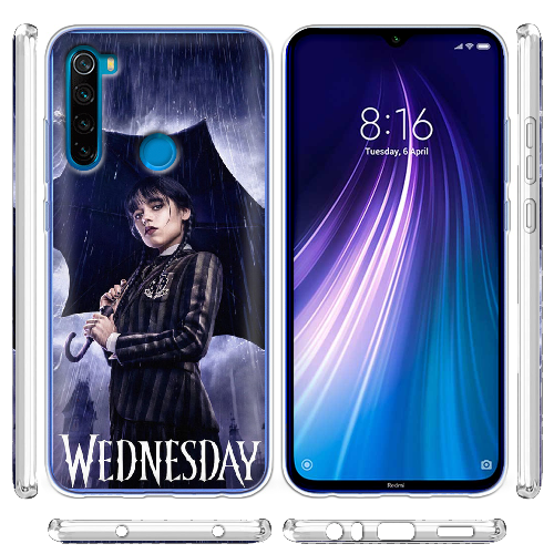 Чехол BoxFace Xiaomi Redmi Note 8 Wednesday Addams