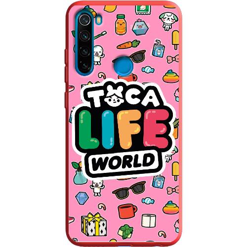 Чехол BoxFace Xiaomi Redmi Note 8 Toca Boca Life World