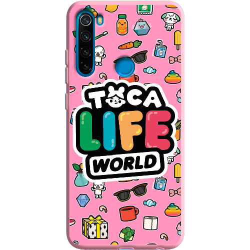 Чехол BoxFace Xiaomi Redmi Note 8 Toca Boca Life World