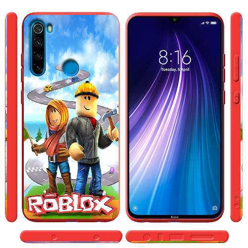 Чехол BoxFace Xiaomi Redmi Note 8 Roblox Білдерман