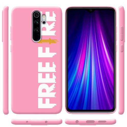 Чехол BoxFace Xiaomi Redmi Note 8 Pro Белый Free Fire