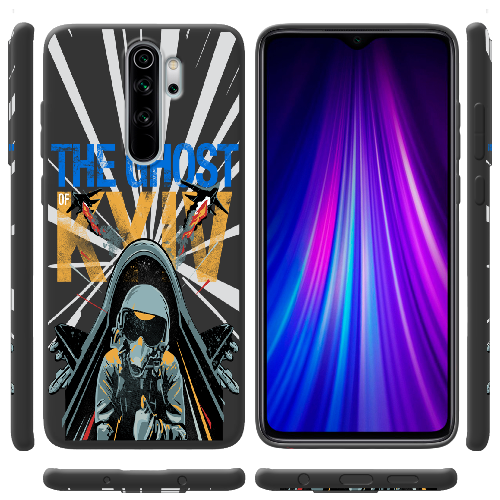 Чехол BoxFace Xiaomi Redmi Note 8 Pro Привид Києва в дії