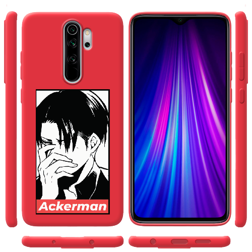 Чехол BoxFace Xiaomi Redmi Note 8 Pro Attack On Titan - Ackerman