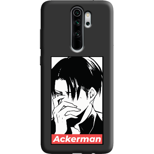 Чехол BoxFace Xiaomi Redmi Note 8 Pro Attack On Titan - Ackerman