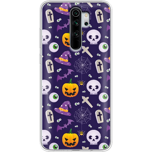 Чехол BoxFace Xiaomi Redmi Note 8 Pro Halloween Purple Mood