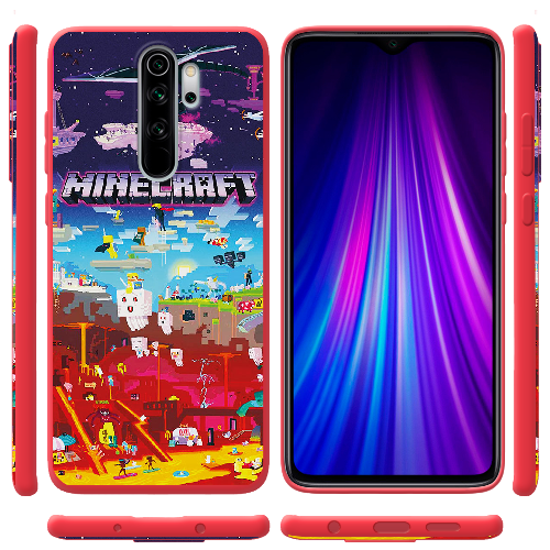 Чехол BoxFace Xiaomi Redmi Note 8 Pro Minecraft World Beyond