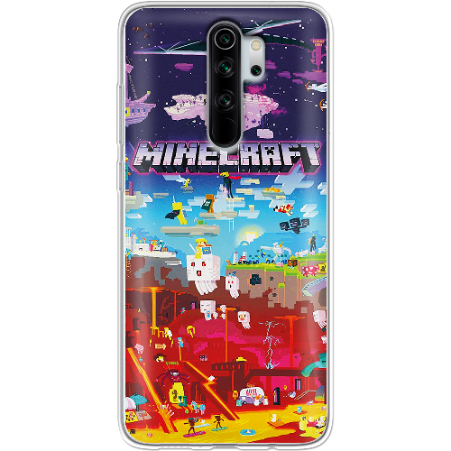 Чехол BoxFace Xiaomi Redmi Note 8 Pro Minecraft World Beyond