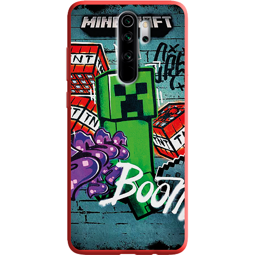 Чехол BoxFace Xiaomi Redmi Note 8 Pro Minecraft Graffiti