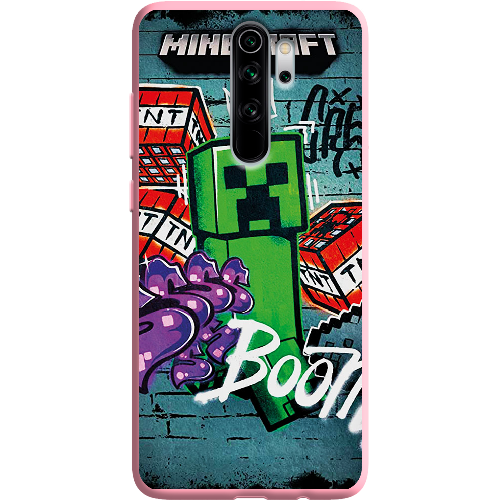 Чехол BoxFace Xiaomi Redmi Note 8 Pro Minecraft Graffiti