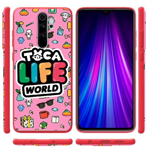 Чехол BoxFace Xiaomi Redmi Note 8 Pro Toca Boca Life World