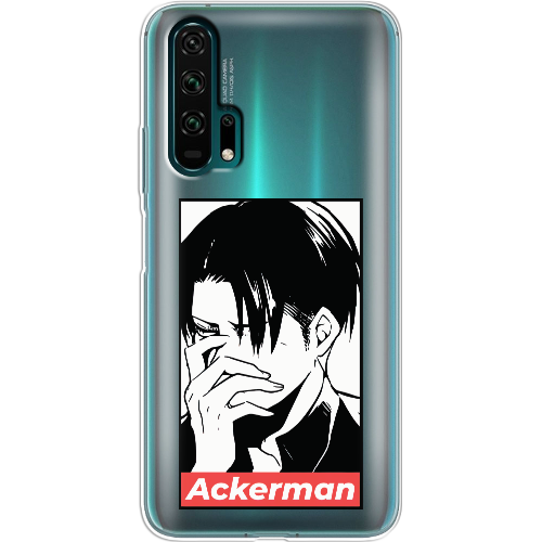 Чехол Boxface Honor 20 Pro Attack On Titan - Ackerman