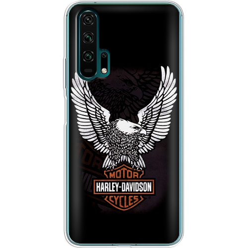 Чехол Boxface Honor 20 Pro Harley Davidson and eagle