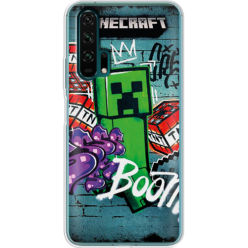 Чехол Boxface Honor 20 Pro Minecraft Graffiti