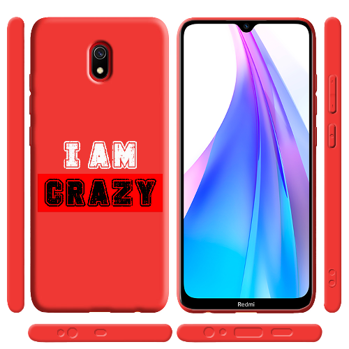 Чехол BoxFace Xiaomi Redmi 8A I'm Crazy