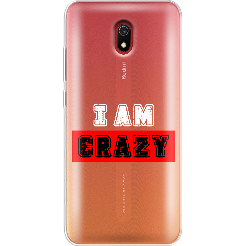 Чехол BoxFace Xiaomi Redmi 8A I'm Crazy