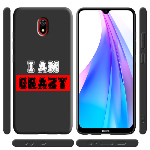 Чехол BoxFace Xiaomi Redmi 8A I'm Crazy