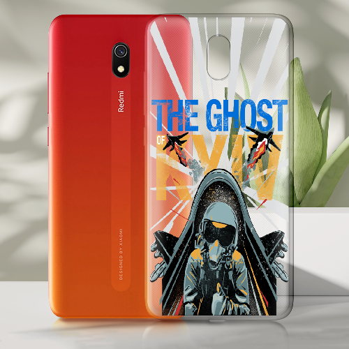 Чехол BoxFace Xiaomi Redmi 8A Привид Києва в дії